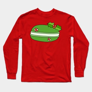 Christmas Macaroon Long Sleeve T-Shirt